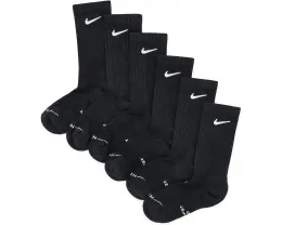 Nike носки Elevated Crew 6 пар с технологией Dri-FIT