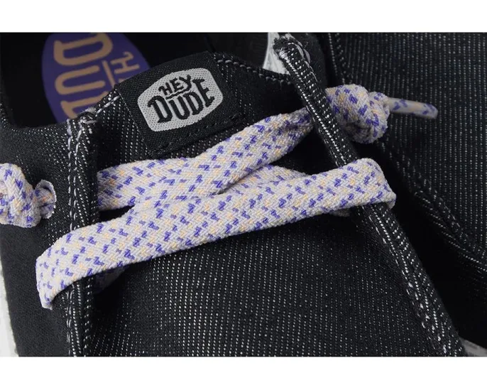 Детские слипоны Hey Dude Kids Wendy Funk Friendship Lace с эластичными шнурками