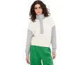 Свитшот Free People Color-Block Timeless из флиса с эффектом burnout