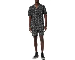 Шорты John Varvatos Daryl из льняной смеси с эластичным поясом