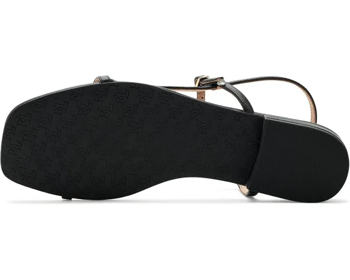 Сандалии Lauren Ralph Lauren Lainee из мягкой кожи Nappa с квадратным носком