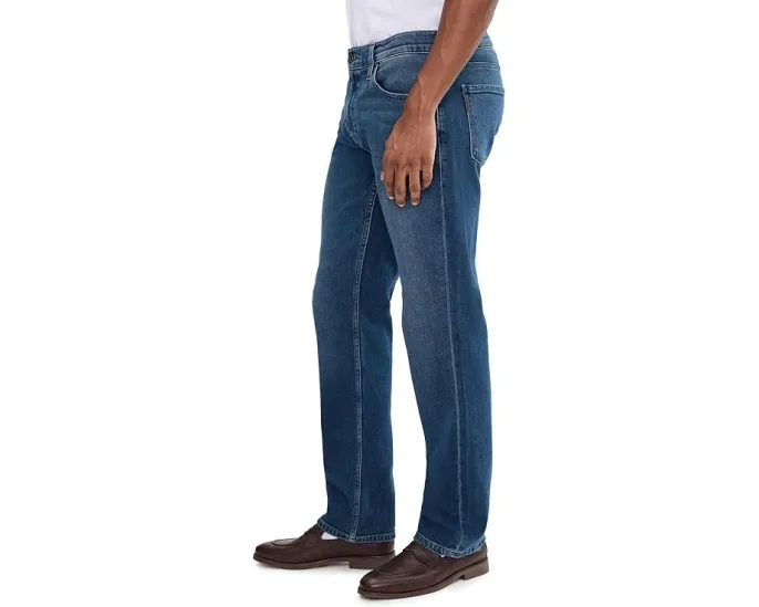 Джинсы Paige Normandie Heritage Straight Leg в средне-темном оттенке Montfort