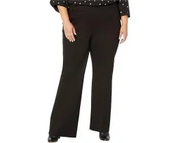 Брюки NYDJ Plus Size с расклешенными штанинами и эластичным поясом