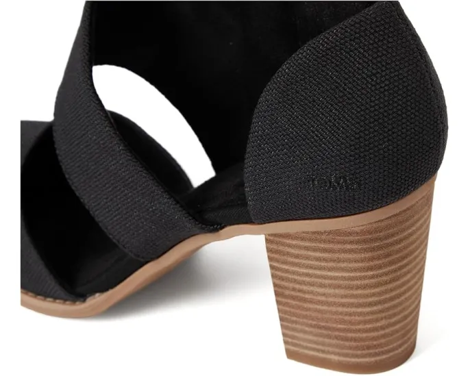 Босоножки Milan на устойчивом каблуке с боковой молнией