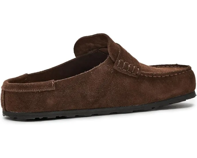 Биркенштоки Naples Wrapped Bold Grip из замши с контурной стелькой