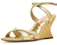Сандалии Sam Edelman Davi на танкетке с ремешком на щиколотке и плетеным узором