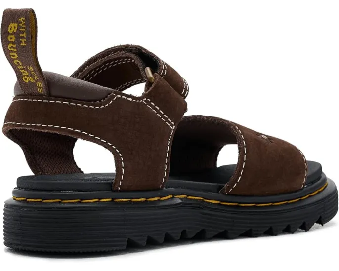 Детские сандалии Dr. Martens Marlowe Flower J с тиснеными цветами и пряжками