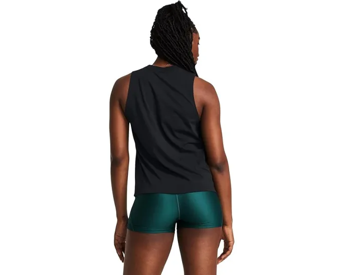 Майка Under Armour Rival Muscle Tank с ребристым воротником и свободным кроем