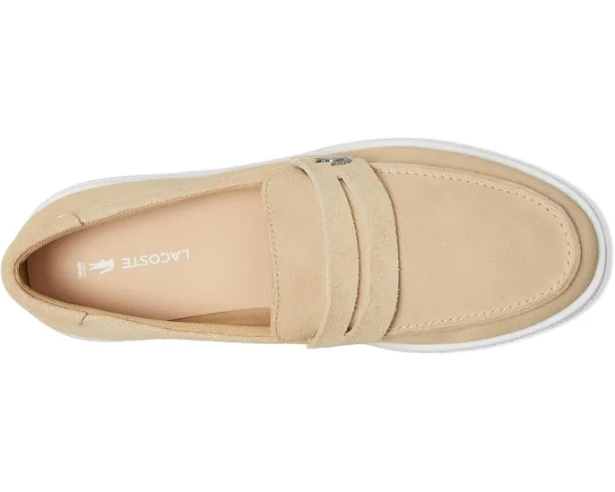 Кроссовки Lacoste Cochet из качественной кожи с круглым носком