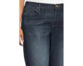 KUT from the Kloth джинсы Sienna High Rise Straight Leg с подворотом