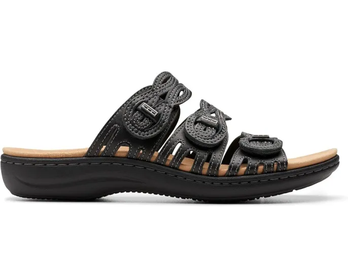 Плоские сандалии Clarks Laurieann Ruby с тремя широкими ремешками