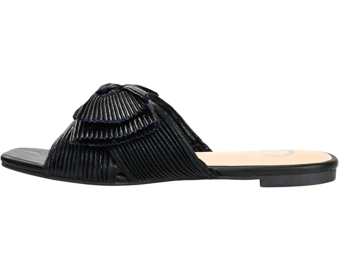 Босоножки Serlina с квадратным носком и бантом на устойчивом каблуке Journee Collection