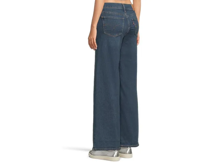 Джинсы Levi's 318 Shaping Wide Leg с широкими штанинами и моделирующим эффектом