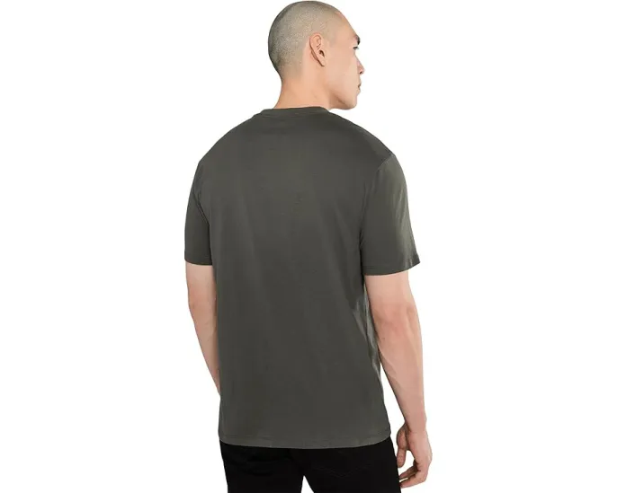 Armani Exchange футболка Cotton Jersey с AX надписью