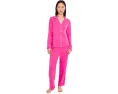Пижамный комплект Lauren Ralph Lauren с длинным рукавом и брюками 7/8
