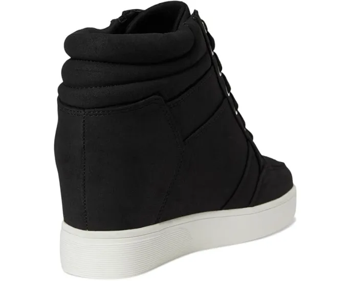 Кроссовки Clarity на платформе с высоким берцем и искусственным мехом Journee Collection