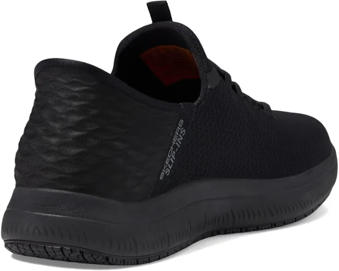 Рабочие туфли Skechers Summits на липучке с технологией Hands Free Slip-ins