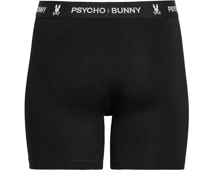 3 штуки боксерских трусов Psycho Bunny черные