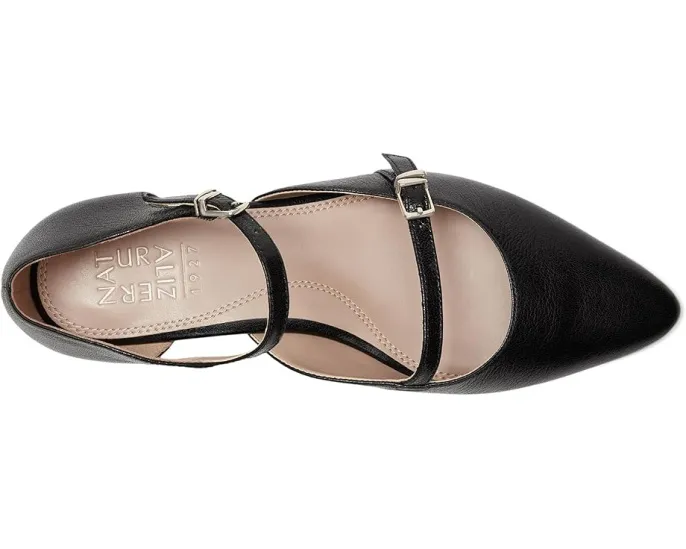 Туфли-лодочки Mary Jane Naturalizer Harmony с острым мысом и регулируемым ремешком