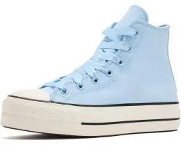 Converse Chuck Taylor All Star Lift Platform высокие кроссовки на платформе из персиковой канвы
