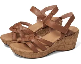 Сандалии Naot Tropical с клиновидным каблуком и застежкой на липучке