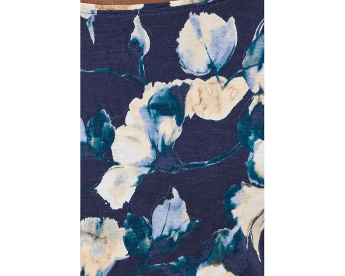 Футболка Tommy Bahama с цветочным принтом и рукавами три четверти