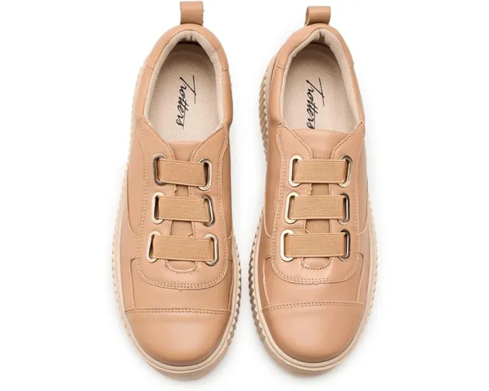 Кроссовки Trotters Bliss из кожи с эластичной вставкой и съемной стелькой