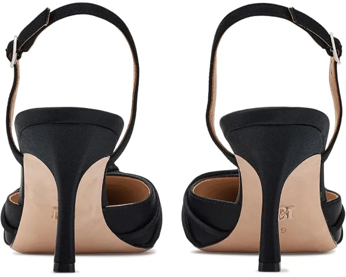 Туфли Badgley Mischka Yena с узлом из атласа