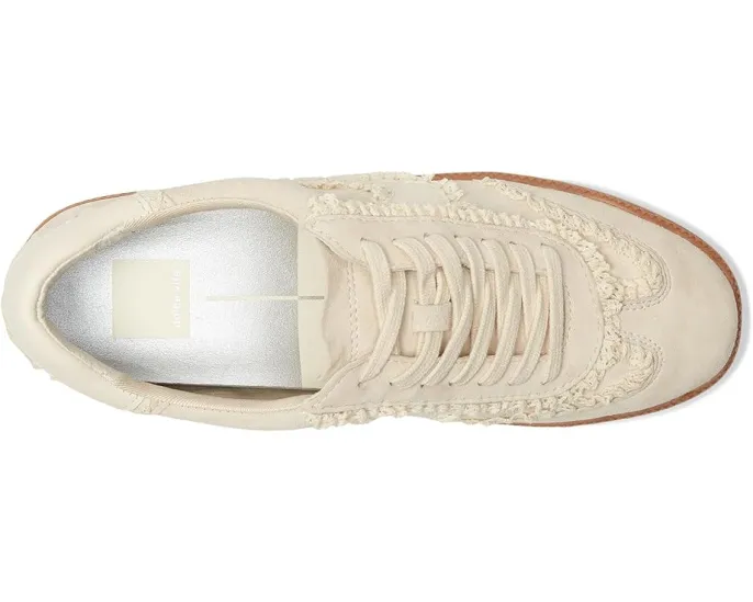 Кроссовки Dolce Vita Notice Lace из кожи и замши с кружевными вставками