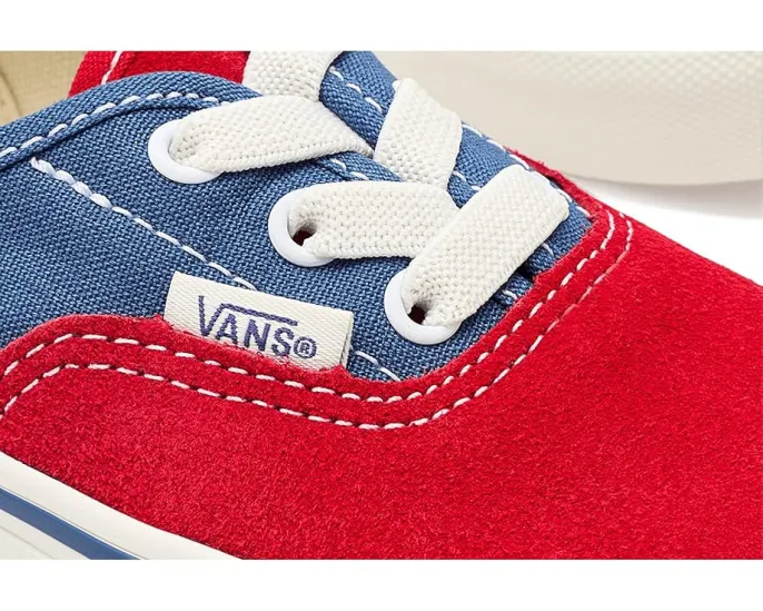 Кроссовки Vans Kids Authentic Elastic Lace с эластичными шнурками и цветным блоком