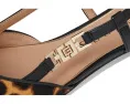 GUESS Сандалии Franiely с принтом леопарда и фурнитурой золотистого цвета