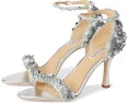 Босоножки Badgley Mischka Venus на шпильке с кристаллами и перекрестными ремешками