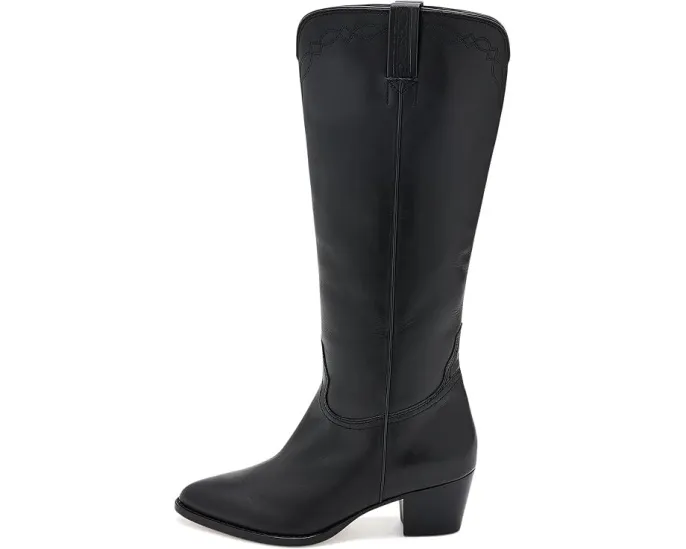 Сапоги кожаные Harpher Lauren Ralph Lauren высокие