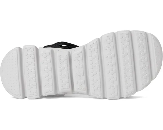 Сандалии Skechers Glide Step New Flow с геометрической подошвой и стелькой Yoga Foam