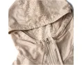 Куртка UGG Chiara Full-zip Hooded Jacket с капюшоном и лазерной резкой Sun Logo Shape