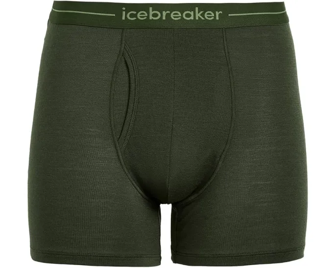 Трусы-боксеры Icebreaker Anatomica Merino с гульфиком из шерсти мериноса