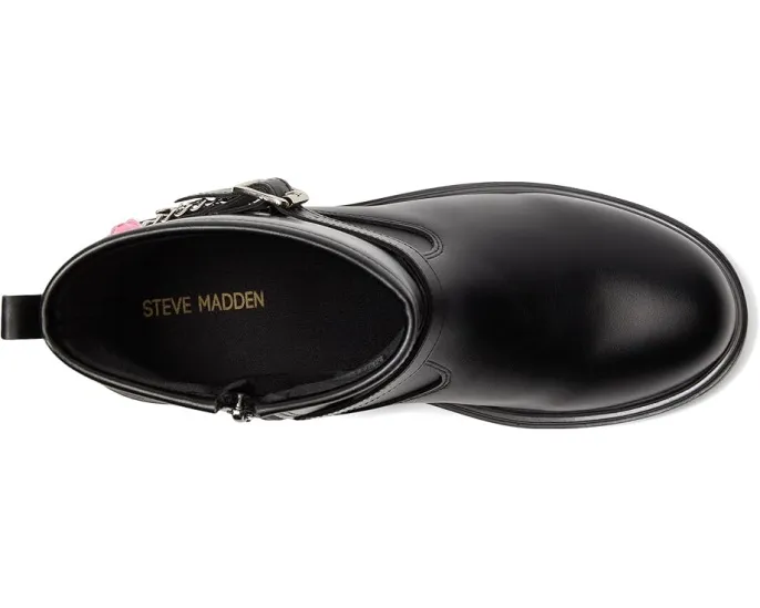 Steve Madden Kids Ботильоны Brendah с цепочкой и подвесками на кожаной основе