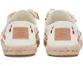 Детские эспадрильи TOMS Carolina на шнурках с платформой