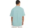 Рубашка Barbour Nelson Short Sleeve Summer Fit из льняной смеси с коротким рукавом
