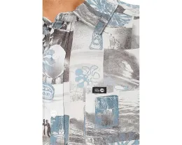 Рубашка RVCA Kauai с принтом Block Print Collage