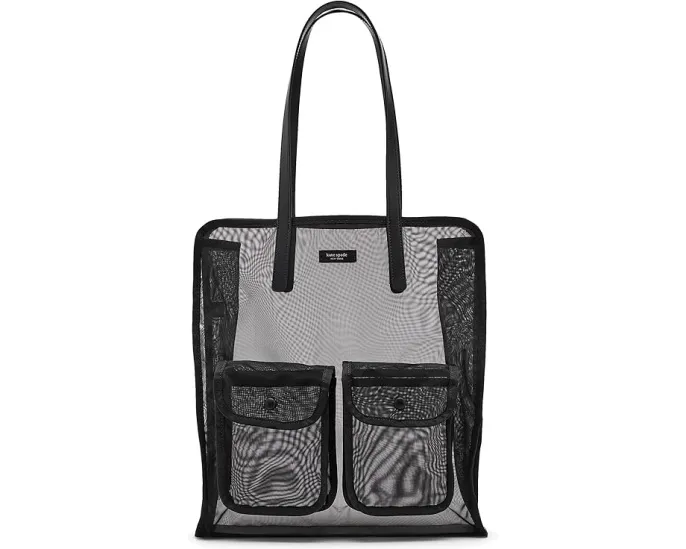 Сумка-тоут Kate Spade New York Breezy Mesh с передними карманами