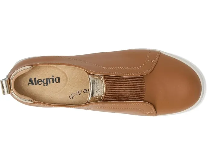 Кроссовки Alegria Reah из кожи с эластичной вставкой и металлическими акцентами