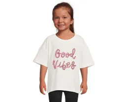 Футболка Crystal Good Vibes T-Shirt от Lola and The Boys с кристаллами