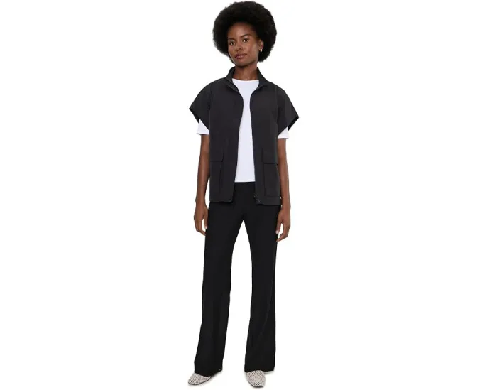 Брюки Eileen Fisher Washable Stretch Crepe Full Length Kick из стрейч-крепа