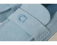 Лоферы COACH Hybrid с верхом из замши и фирменным тисненым узором