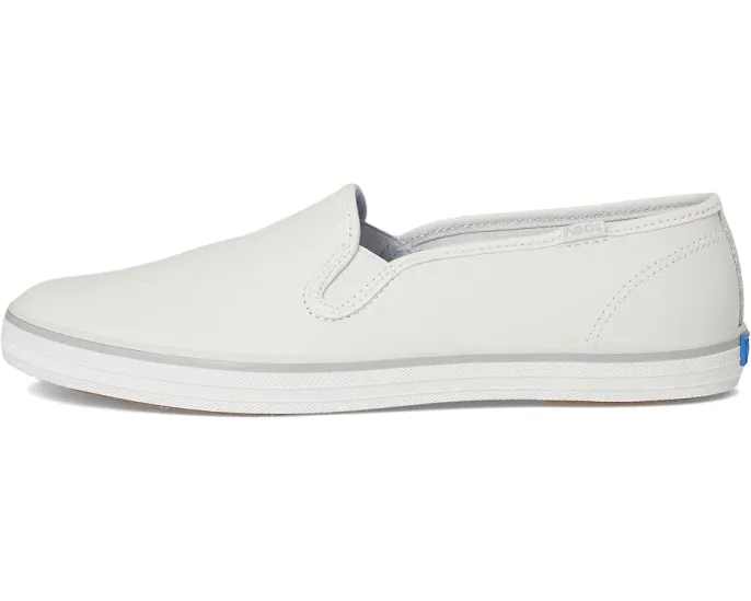 Кожаные слипоны Keds Champion с гибкой резиновой подошвой
