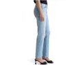 Джинсы AG Jeans Sandra Slim Straight с низкой посадкой