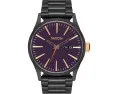 Часы Nixon Sentry Stainless Steel с браслетом из нержавеющей стали