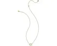Подвеска Kendra Scott Daphne Frame Short золотистая