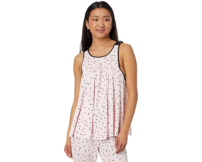 Комплект пижамы Kate Spade New York Scattered Dot с укороченными брюками